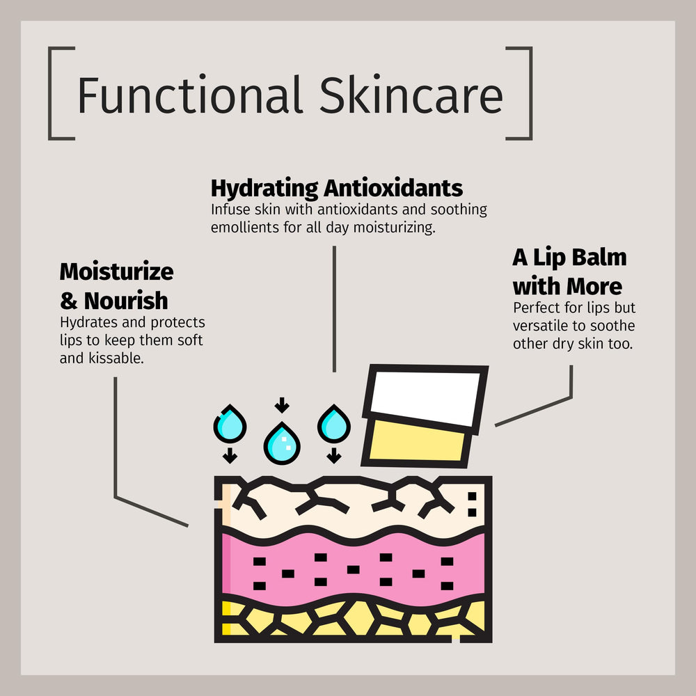 Portable pocket-sized Reviva Labs Vitamin E Stick for on-the-go lip care.
