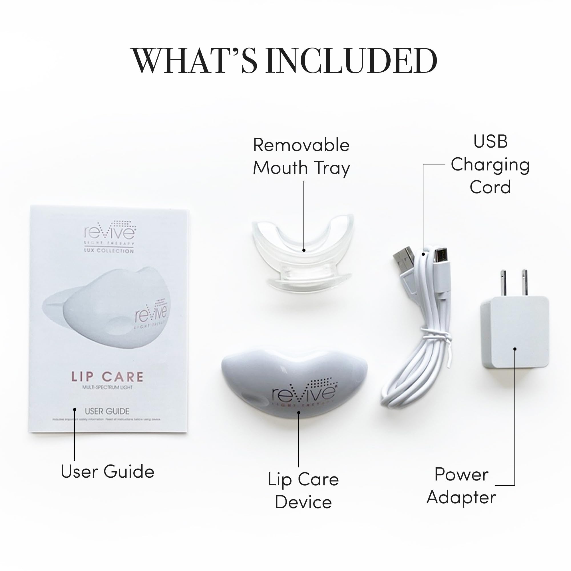 reVive Lux Portable compact design for easy storage and travel lip care tool.