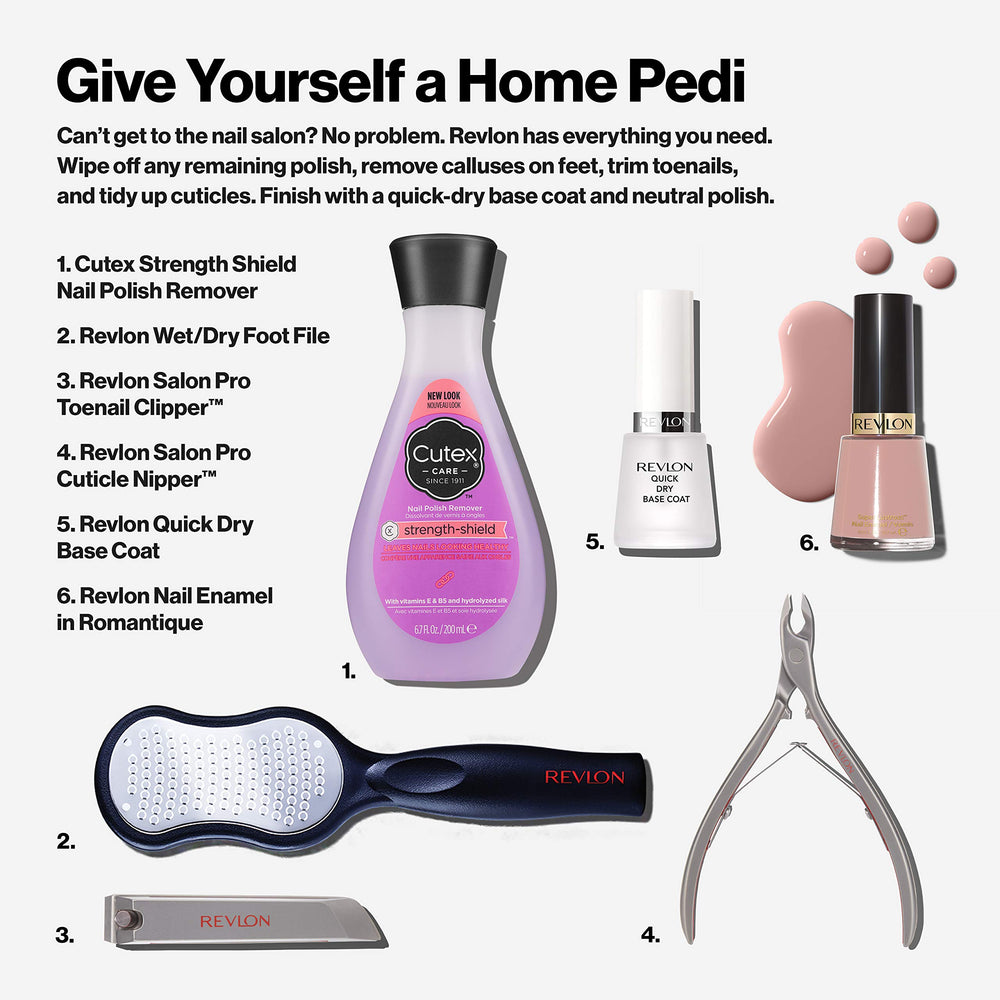 Revlon base coat formaldehyde-free formula protects natural nails