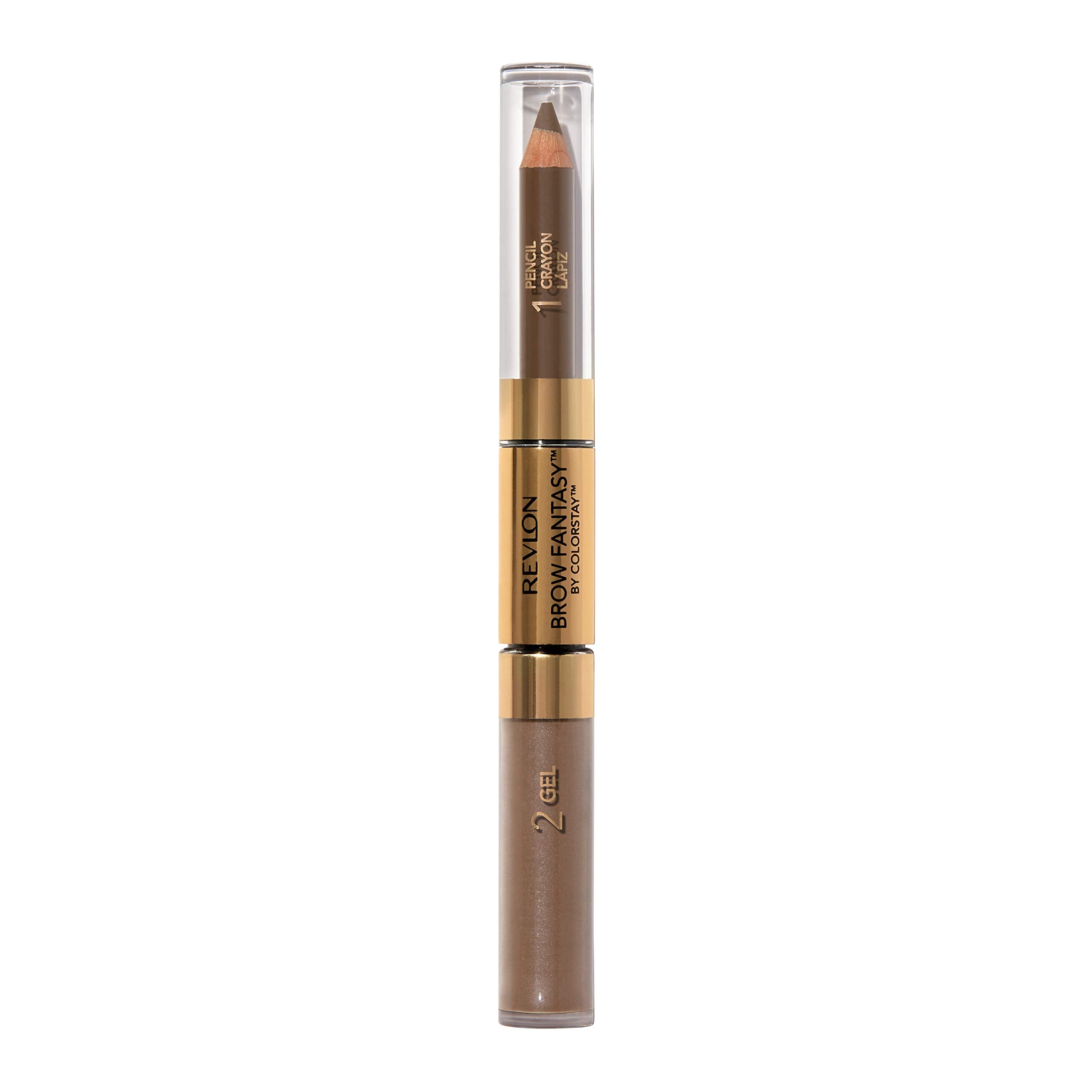 Revlon Brow Fantasy pencil tip defines brows with natural color.