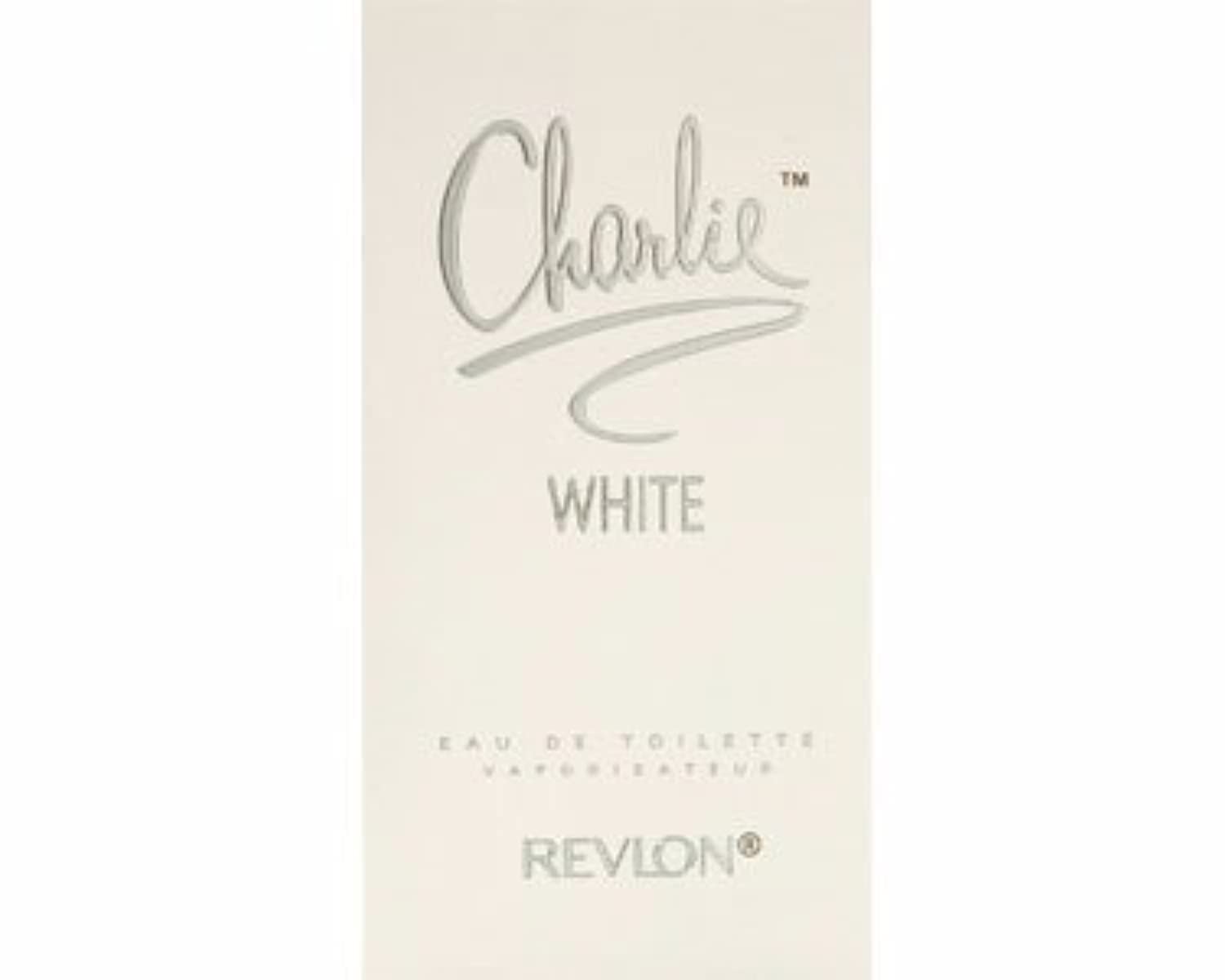 REVLON Charlie White spray bottle details with watermelon and jasmine hints for fresh daytime vibe.