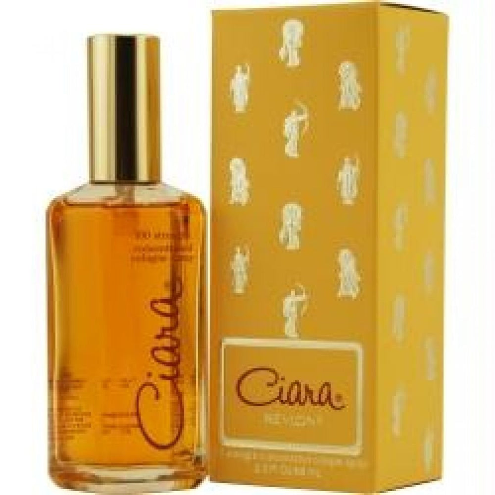 Revlon Ciara spray bottle ready for an elegant evening fragrance.