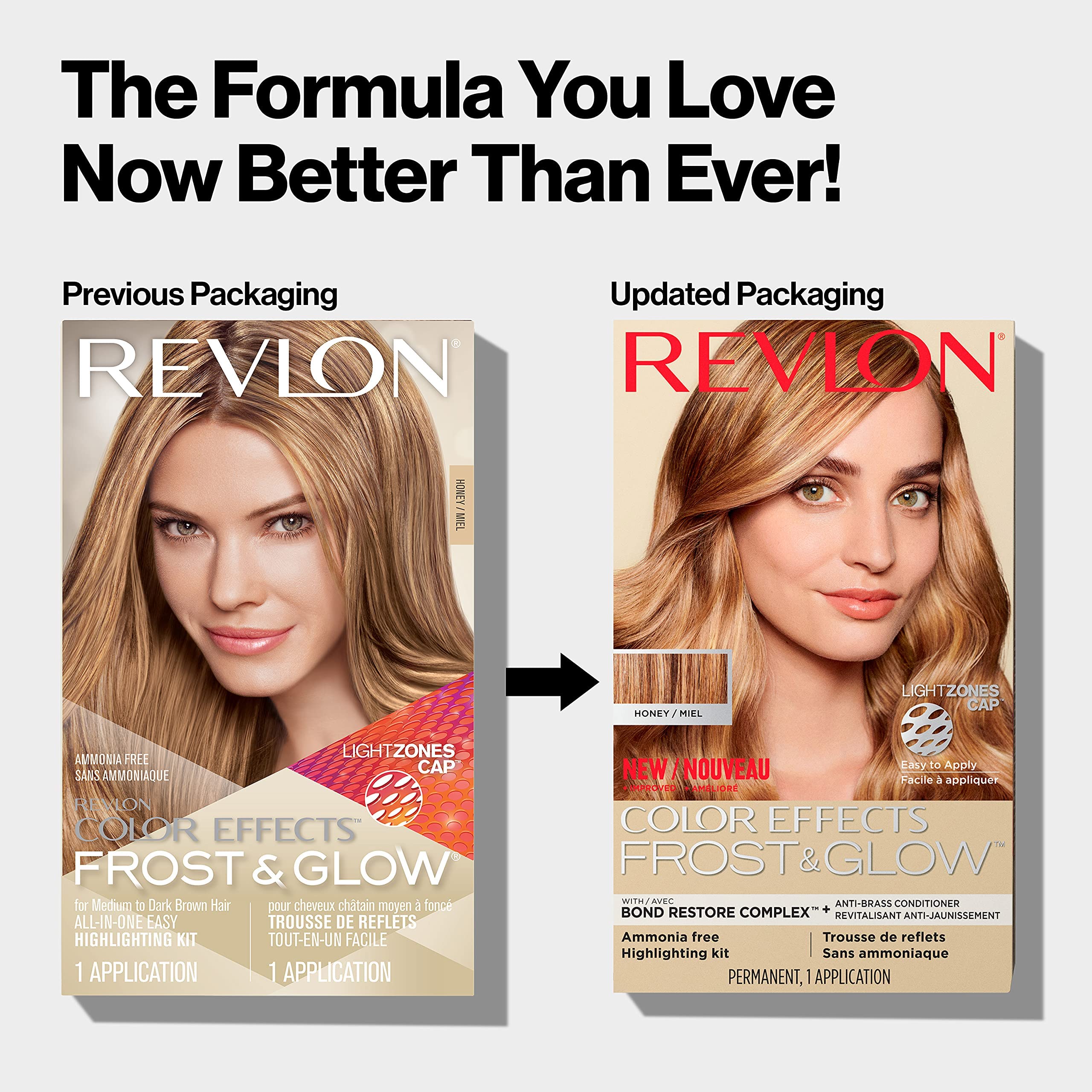 Revlon gloves pack protecting hands during at-home highlighting sessions.