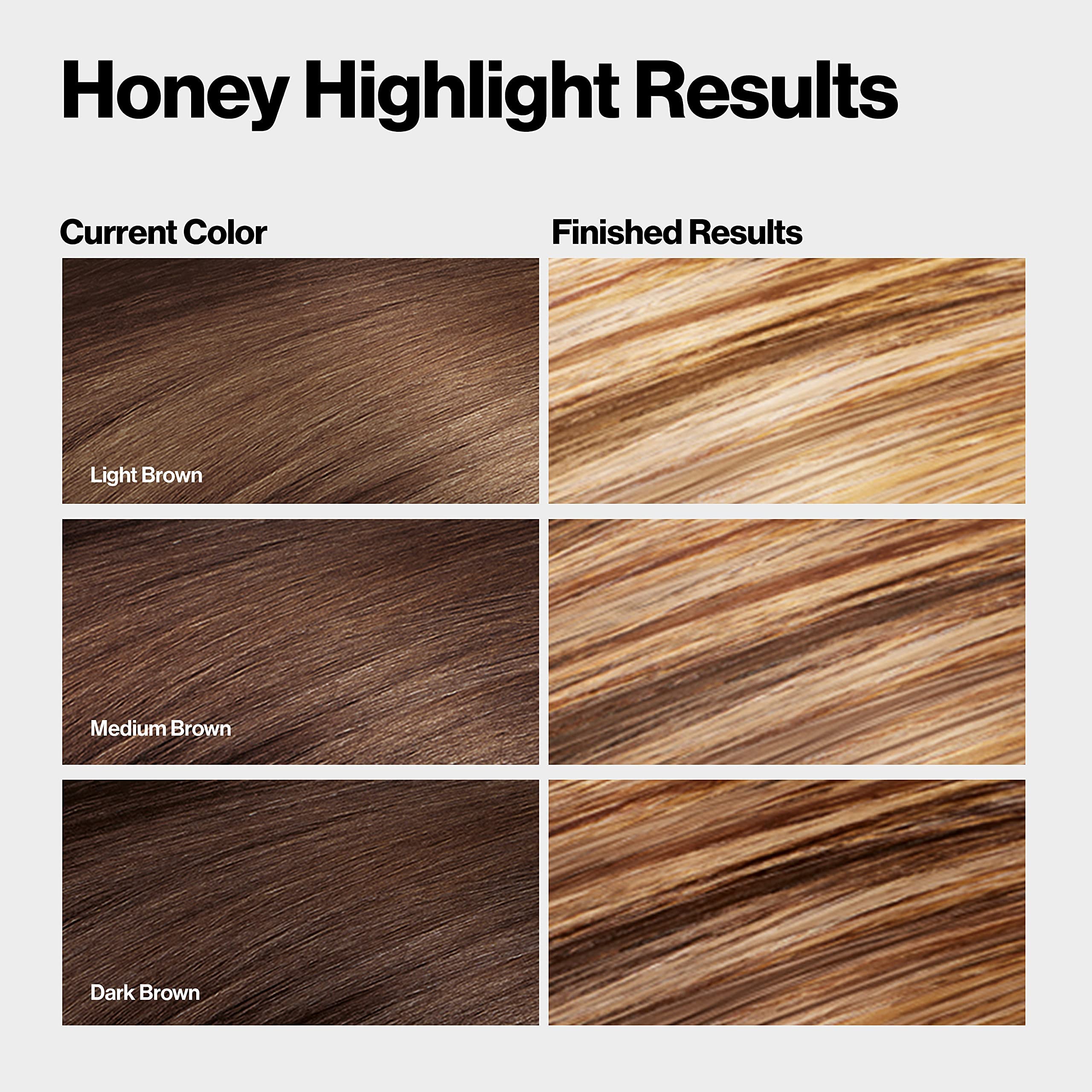 Revlon violet conditioner neutralizes brass and enhances color clarity.