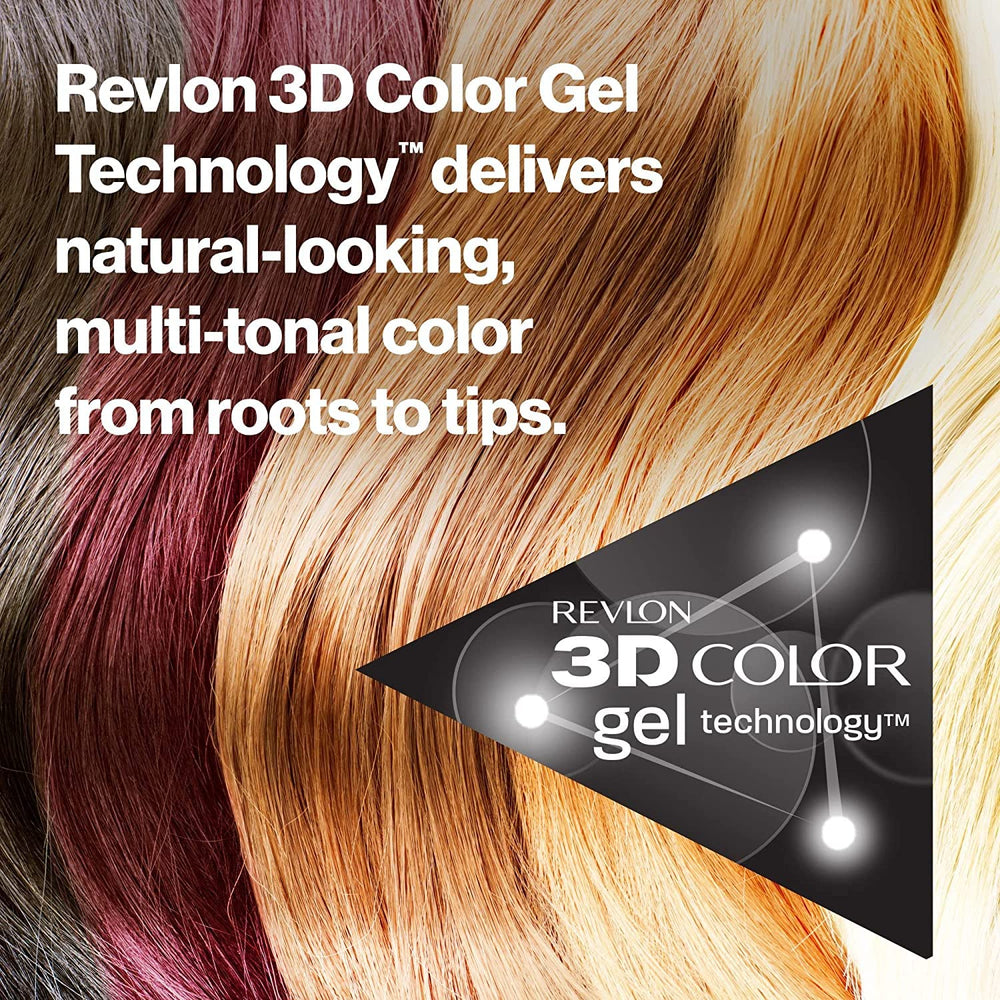 Revlon Colorsilk ammonia-free cream tube emphasizes gentler formula