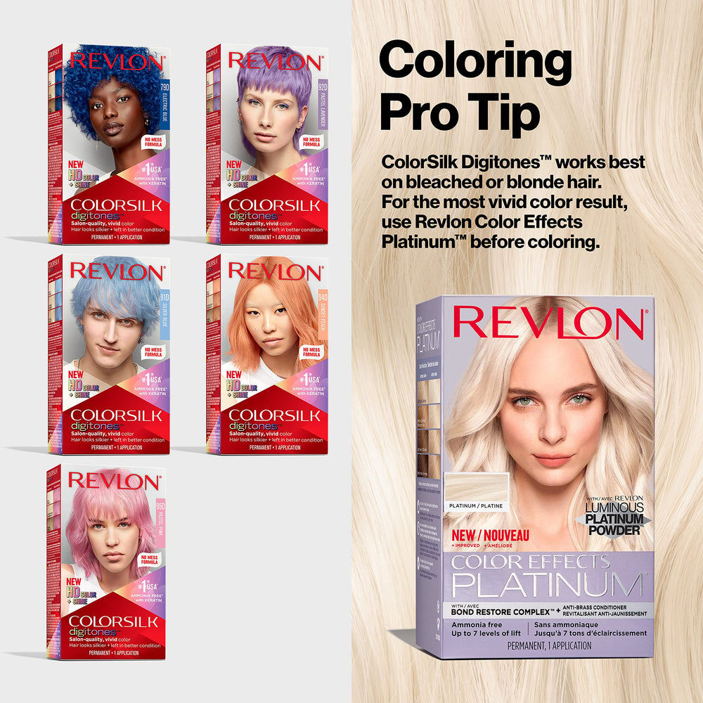 REVLON ColorSilk Digitones acabado de brillo intenso.