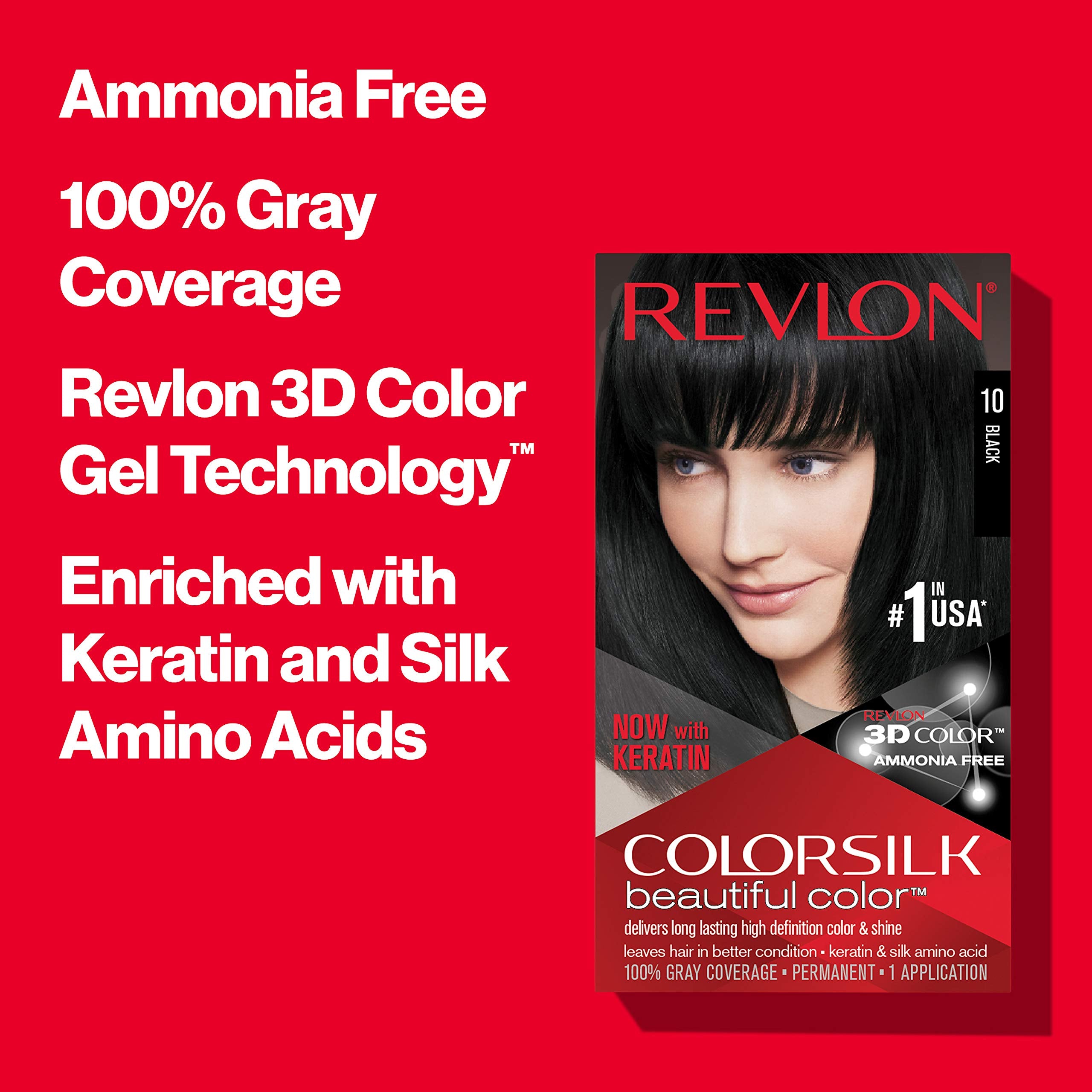 Revlon Colorsilk UV Defense shot illustrates color protection outdoors