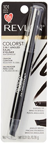 REVLON ColorStay 2-in-1 Eyeliner with smudge brush enabling versatile smoky-eye looks.