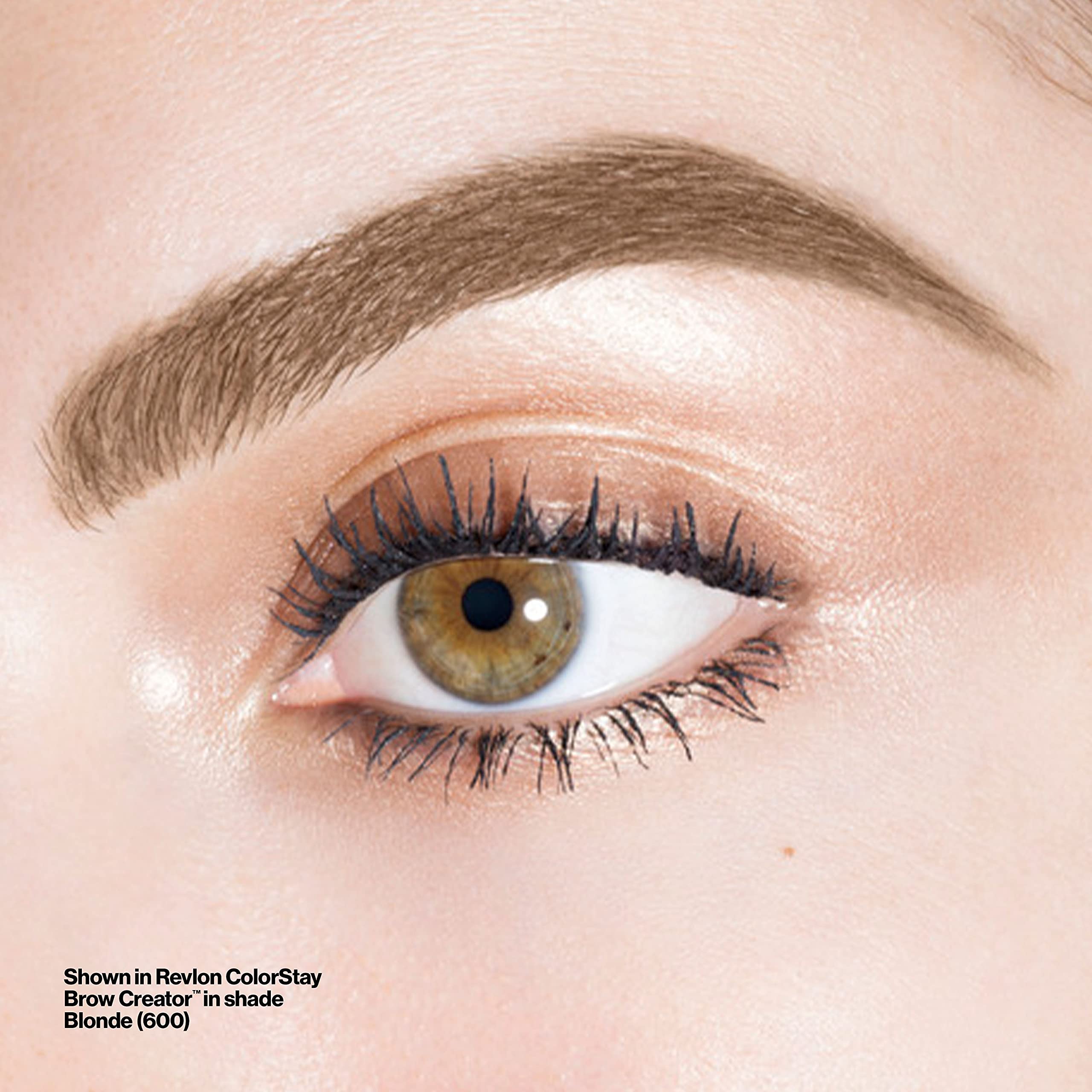 Revlon ColorStay Brow Creator application close-up shaping brows precisely