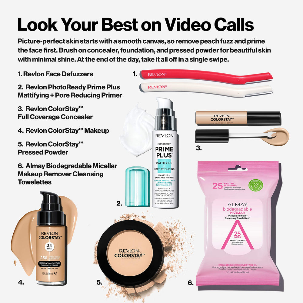 Revlon ColorStay Concealer packaging shot emphasizing longwear formula and precise wand