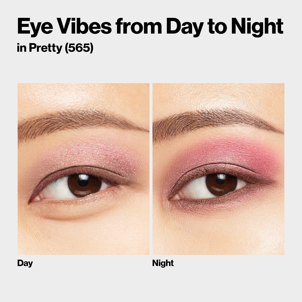REVLON ColorStay Day to Night Eyeshadow Quad bold-shade trio for dramatic evenings.