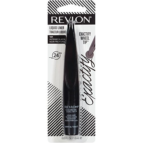 Revlon ColorStay Exactify liner close-up shows sharp pigment and smooth control.