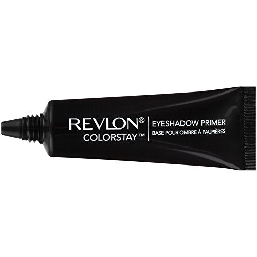 Revlon ColorStay Eyeshadow Primer packaging highlights universal shade and travel-friendly design