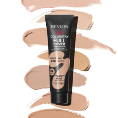 Revlon ColorStay foundation texture on hand showing whipped, lightweight formula for comfortable wear.