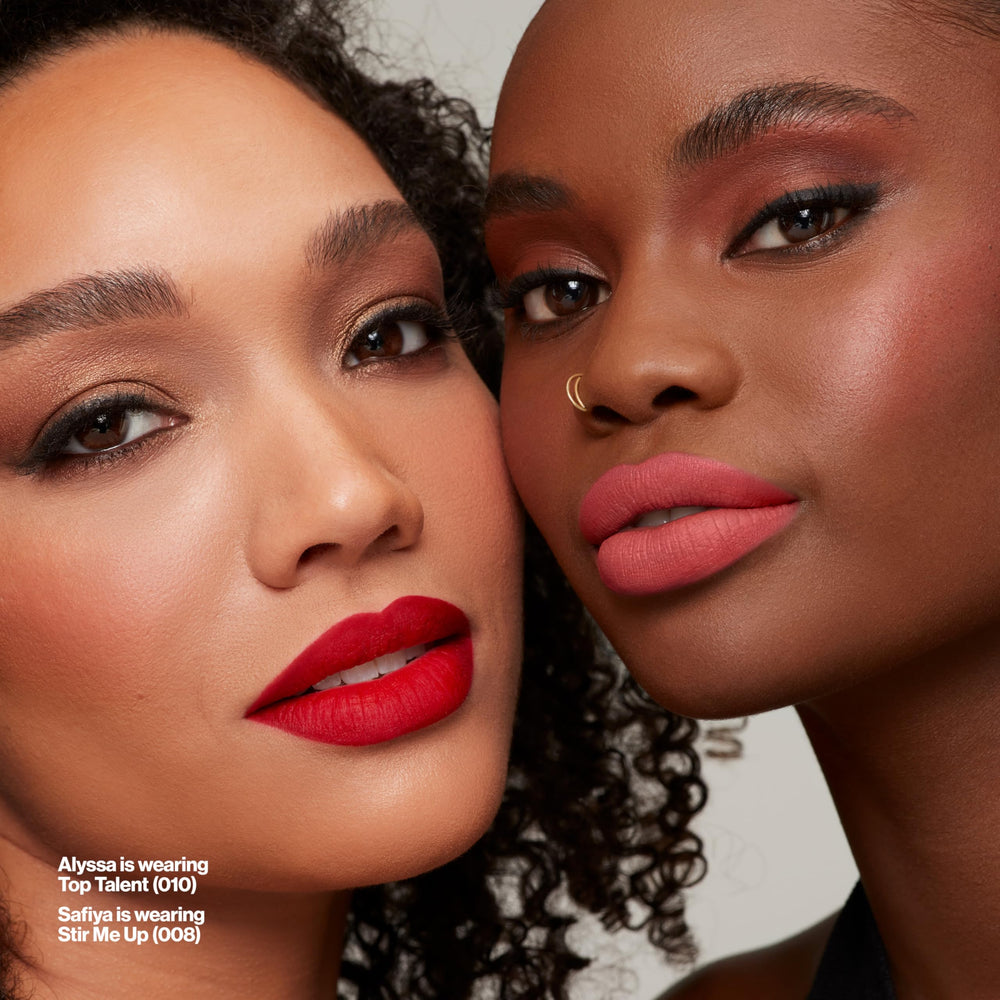 Revlon ColorStay Limitless Matte Lipstick triple-hyaluronic-acid hydration visual.