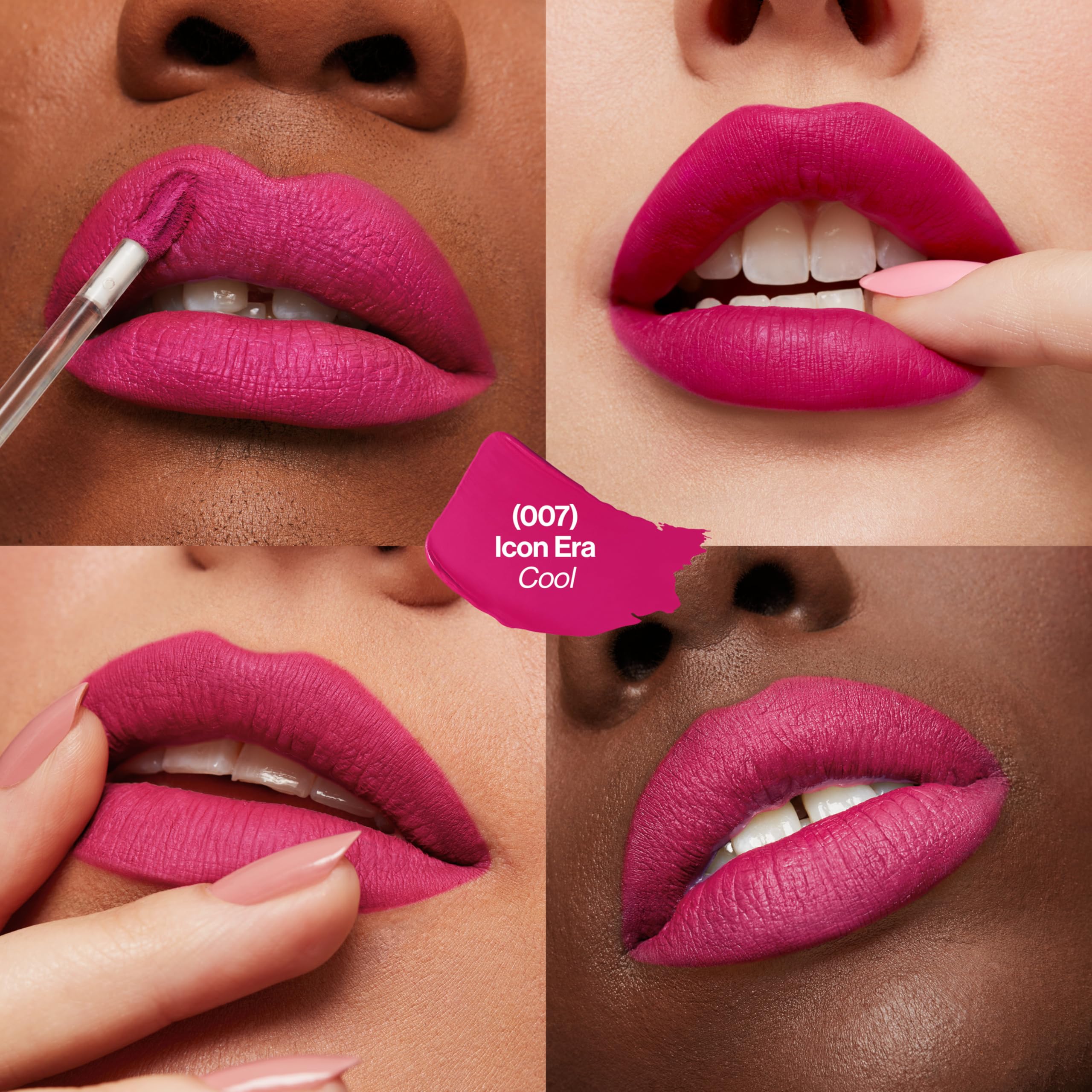 Revlon ColorStay Limitless Matte Lipstick tube close-up highlighting sleek durable finish.