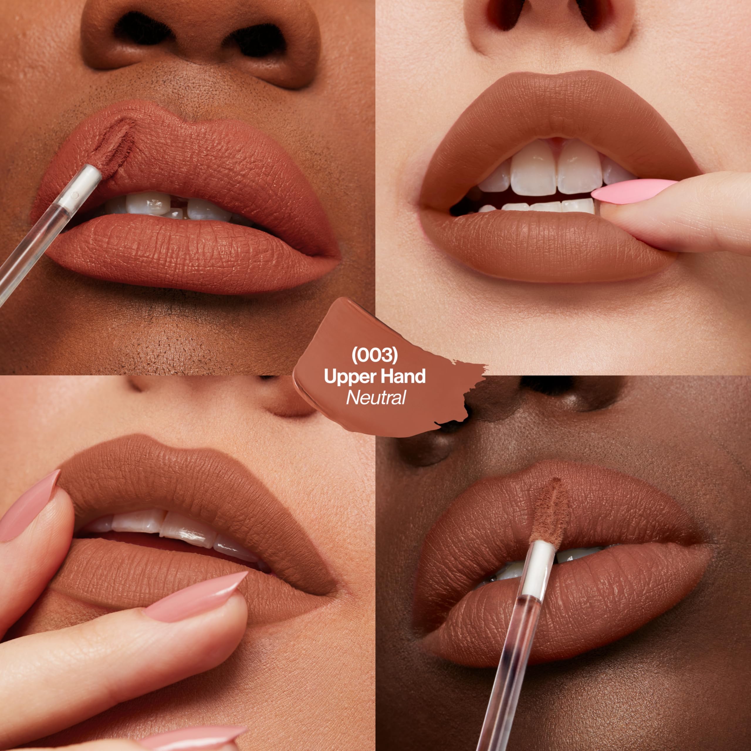 Revlon ColorStay Limitless Matte lip swatch on arm displays vibrant, even matte finish