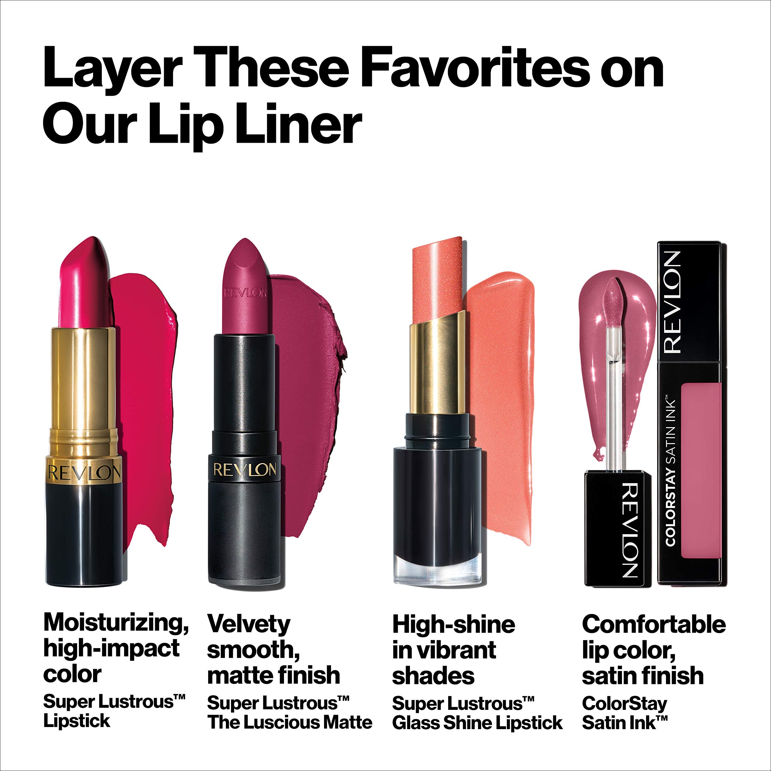 Revlon ColorStay lipliner precise edge shown during makeup routine