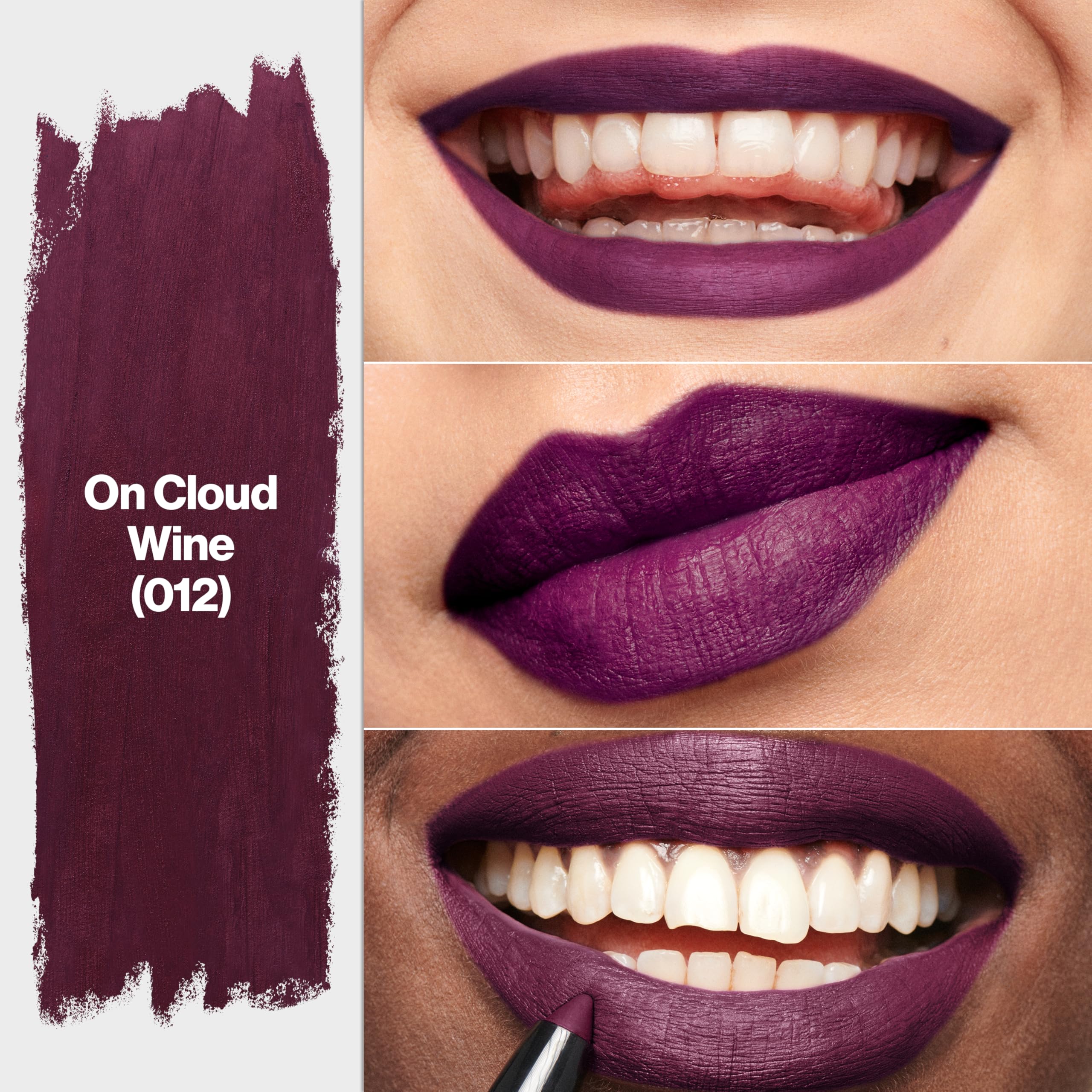 REVLON ColorStay Matte Lite Crayon con sacapuntas integrado para retoques rápidos.