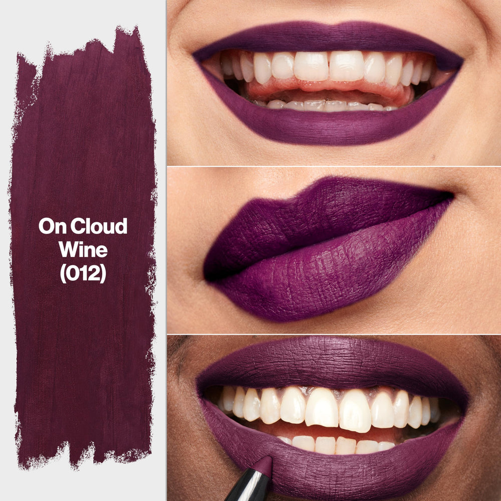 REVLON ColorStay Matte Lite Crayon con sacapuntas integrado para retoques rápidos.