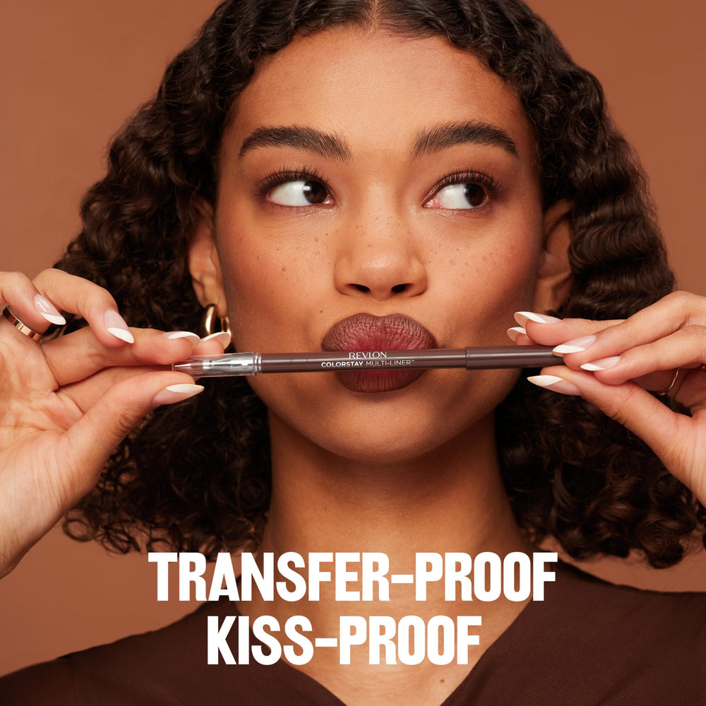 Revlon ColorStay Multi-Liner contours, blends, and highlights across lips, eyes, and face.