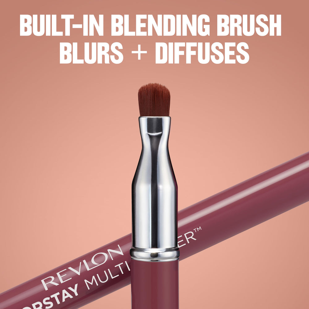 Revlon ColorStay Multi-Liner transfer-proof and kiss-proof wear test.