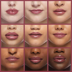 REVLON ColorStay Overtime Infinite Raspberry wand application shows glossy, glide-on color.