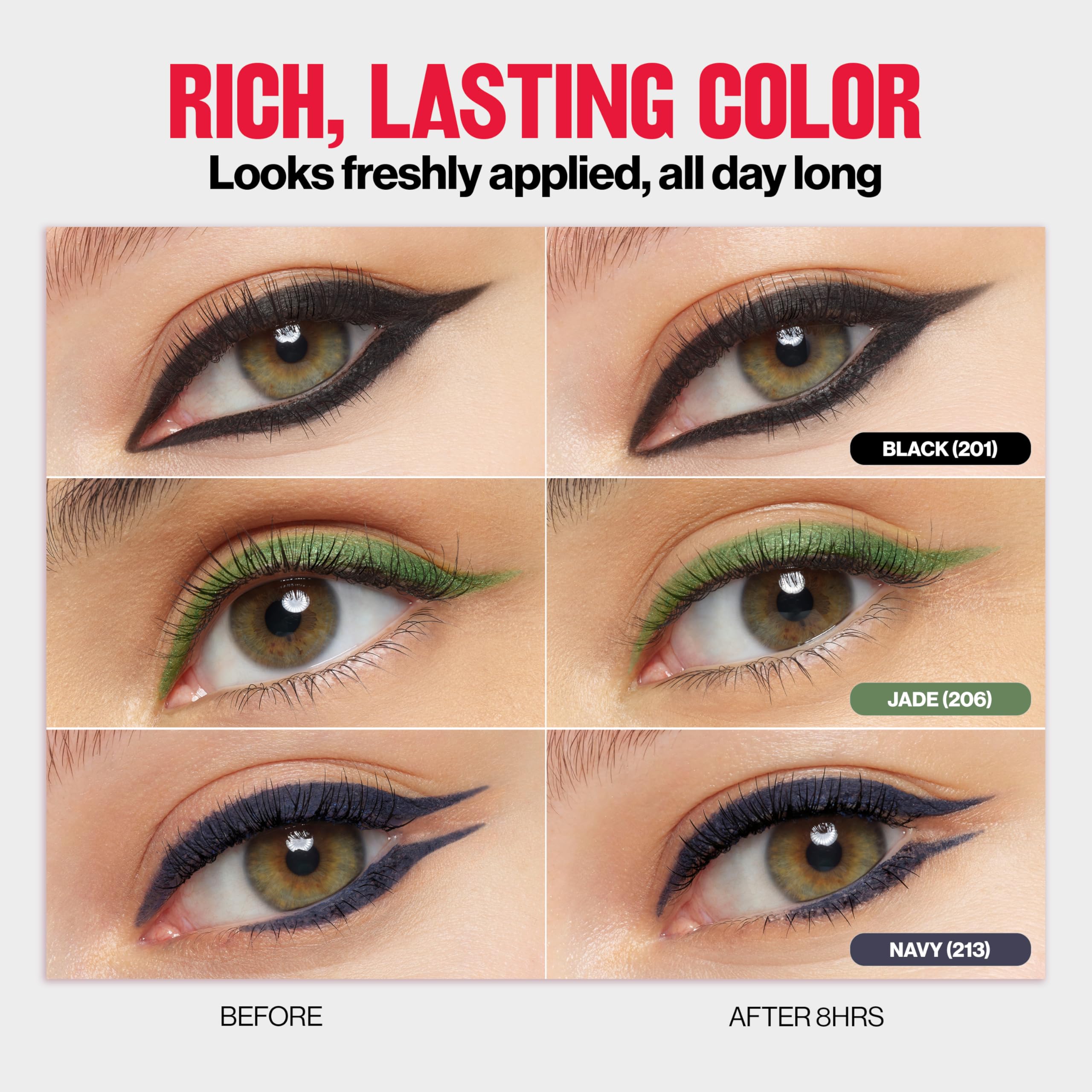Revlon ColorStay pencil two-pack layout highlighting extra supply and travel convenience