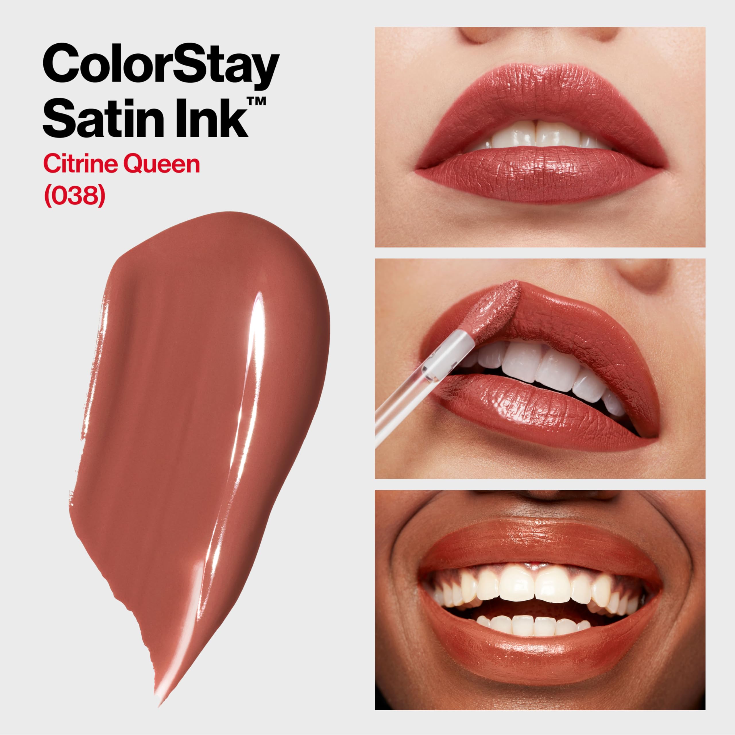 Aplicador labial REVLON ColorStay Satin Ink para una aplicación precisa.