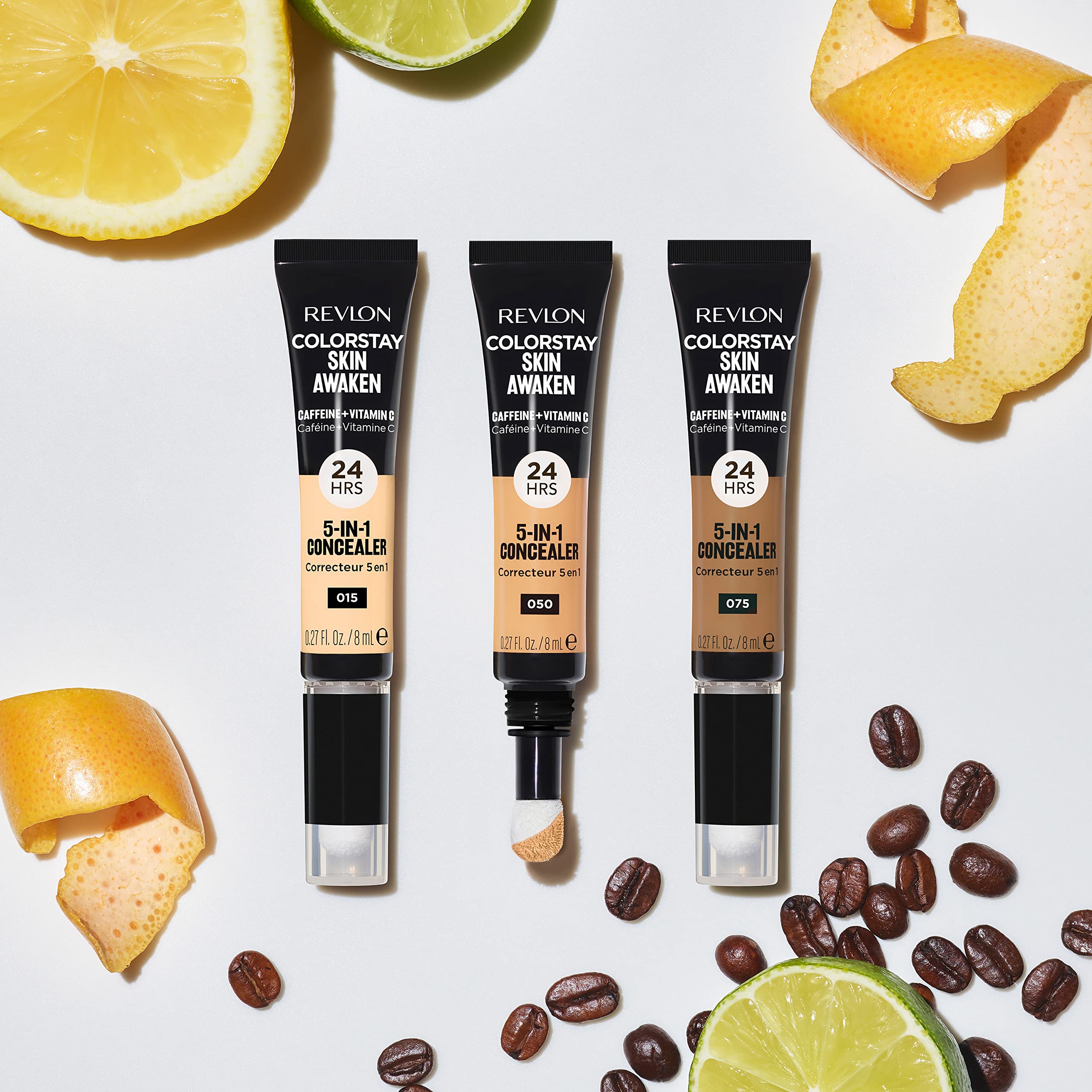 Revlon ColorStay Skin Awaken concealer packaging highlights travel-friendly design.