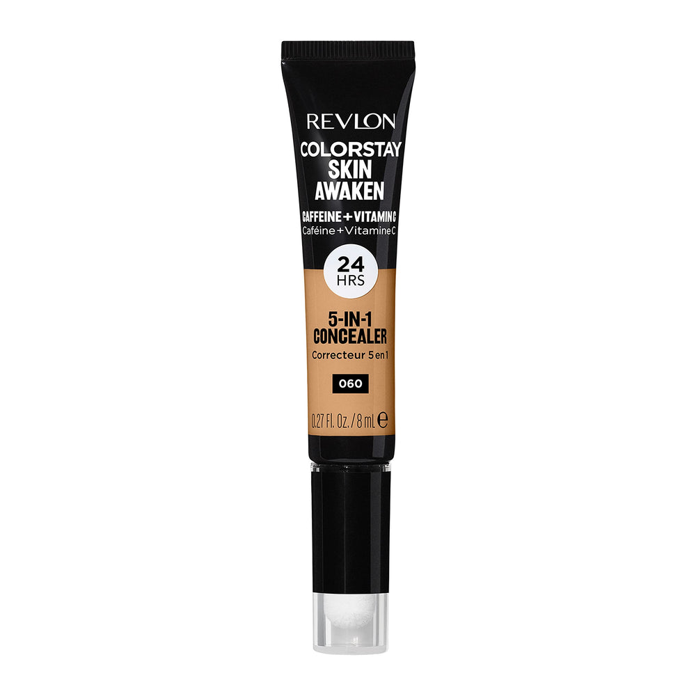 Revlon ColorStay Skin Awaken concealer tube close-up for lightweight coverage and natural finish.