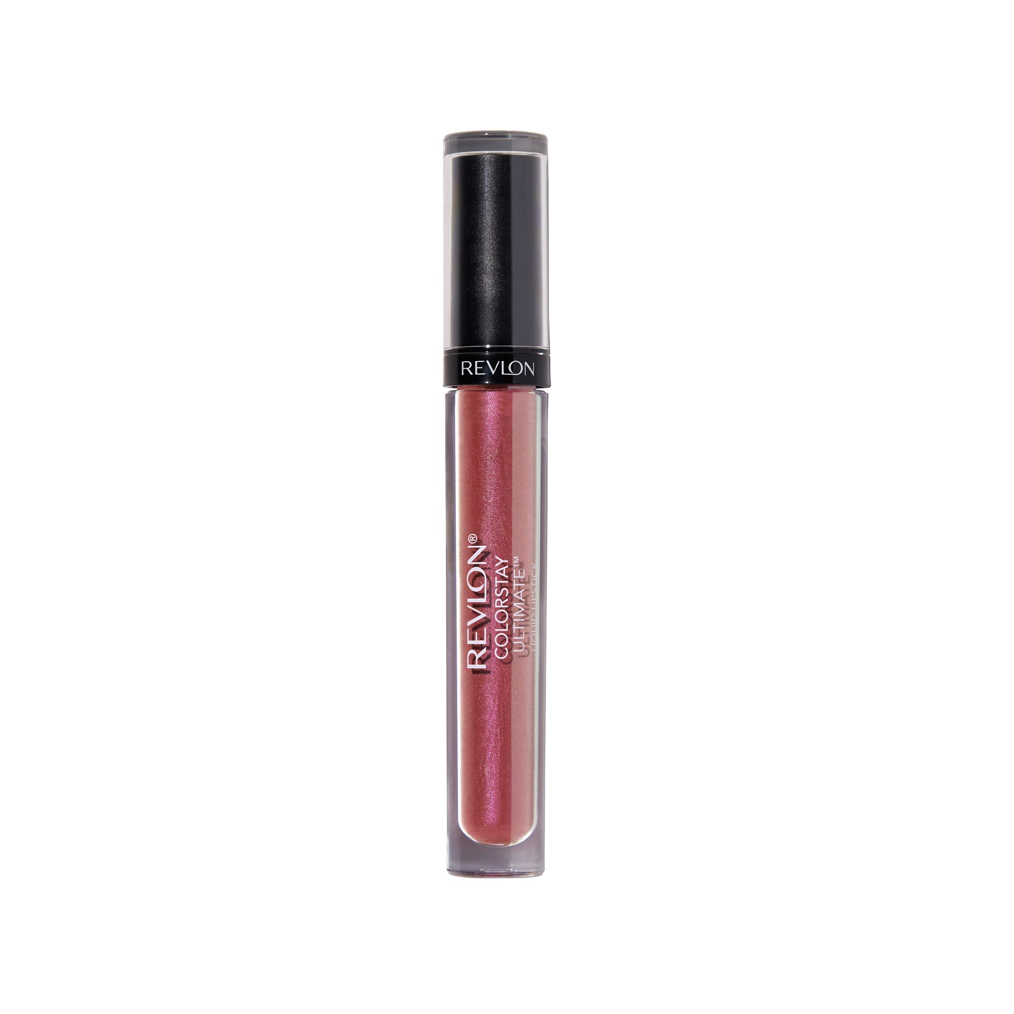 Revlon ColorStay Ultimate Liquid Lipstick Miracle Mauve application demonstrates longwear velvet color