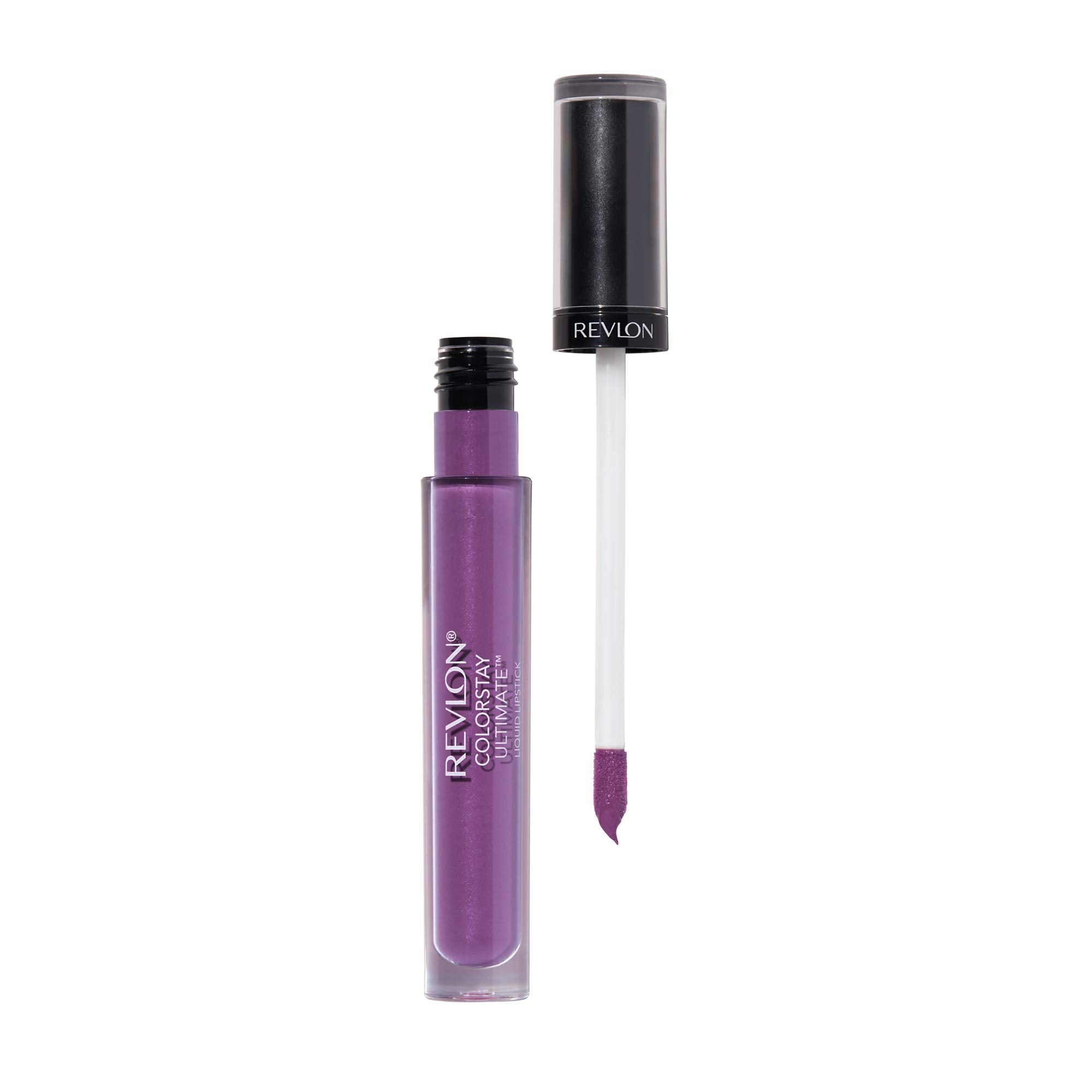 Revlon ColorStay Ultimate Liquid Lipstick packaging and wand for precise application.
