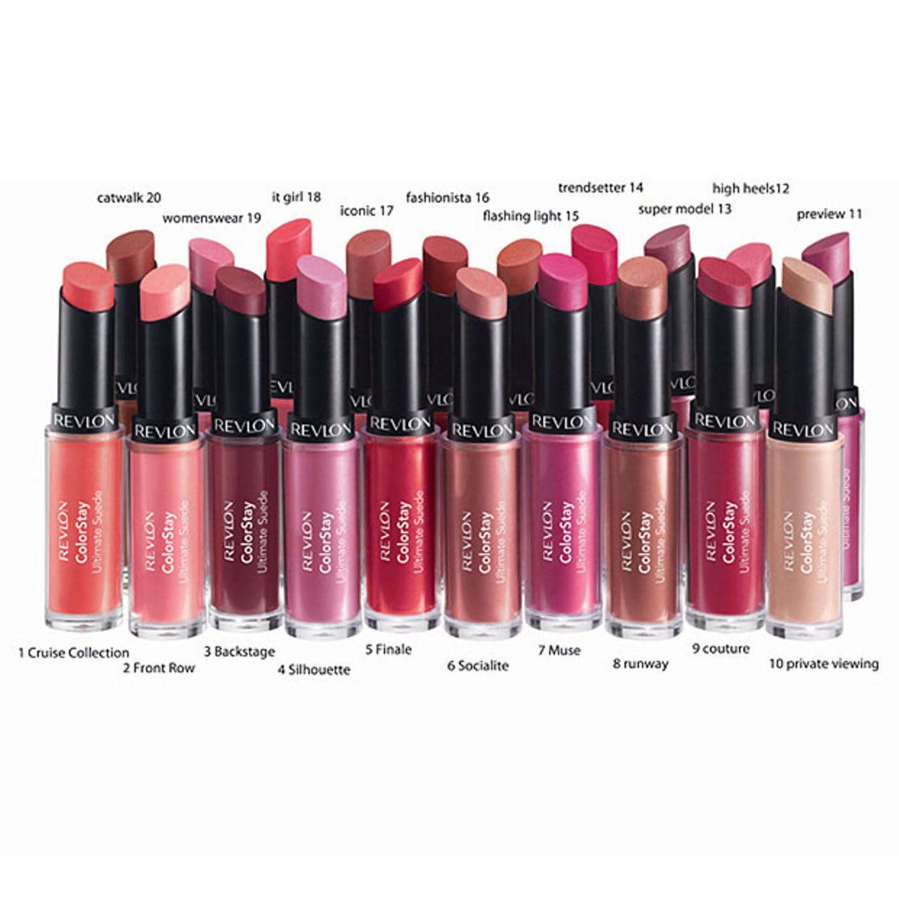 REVLON ColorStay Ultimate Suede Ingenue soft-matte finish demonstrates wearable elegance and all-day comfort.