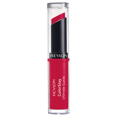 REVLON ColorStay Ultimate Suede Ingenue swatches display high pigment for versatile day-to-night looks.