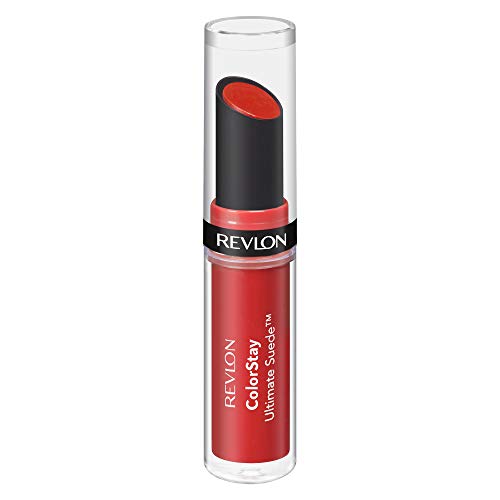 REVLON ColorStay Ultimate Suede swatches showing rich pigment and creamy texture