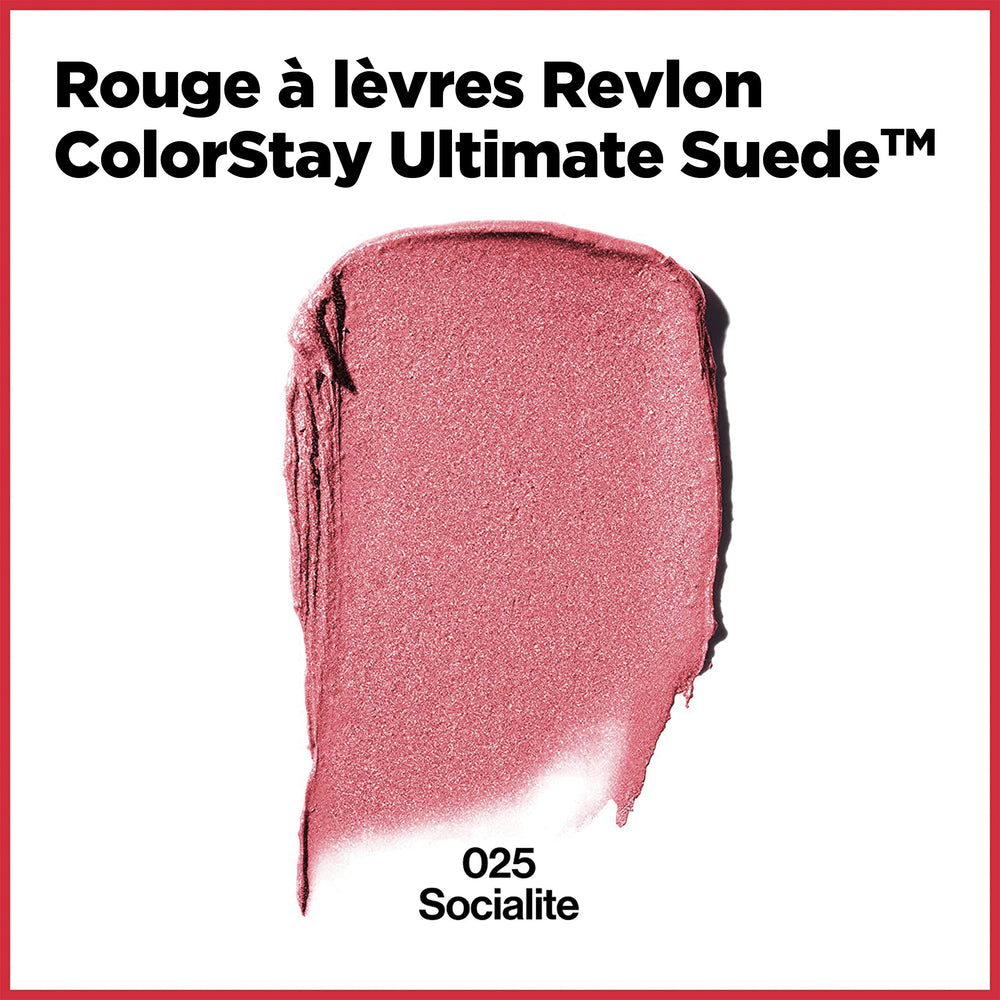 Revlon ColorStay Ultimate Suede vitamin E-infused lipstick delivers soothing hydration