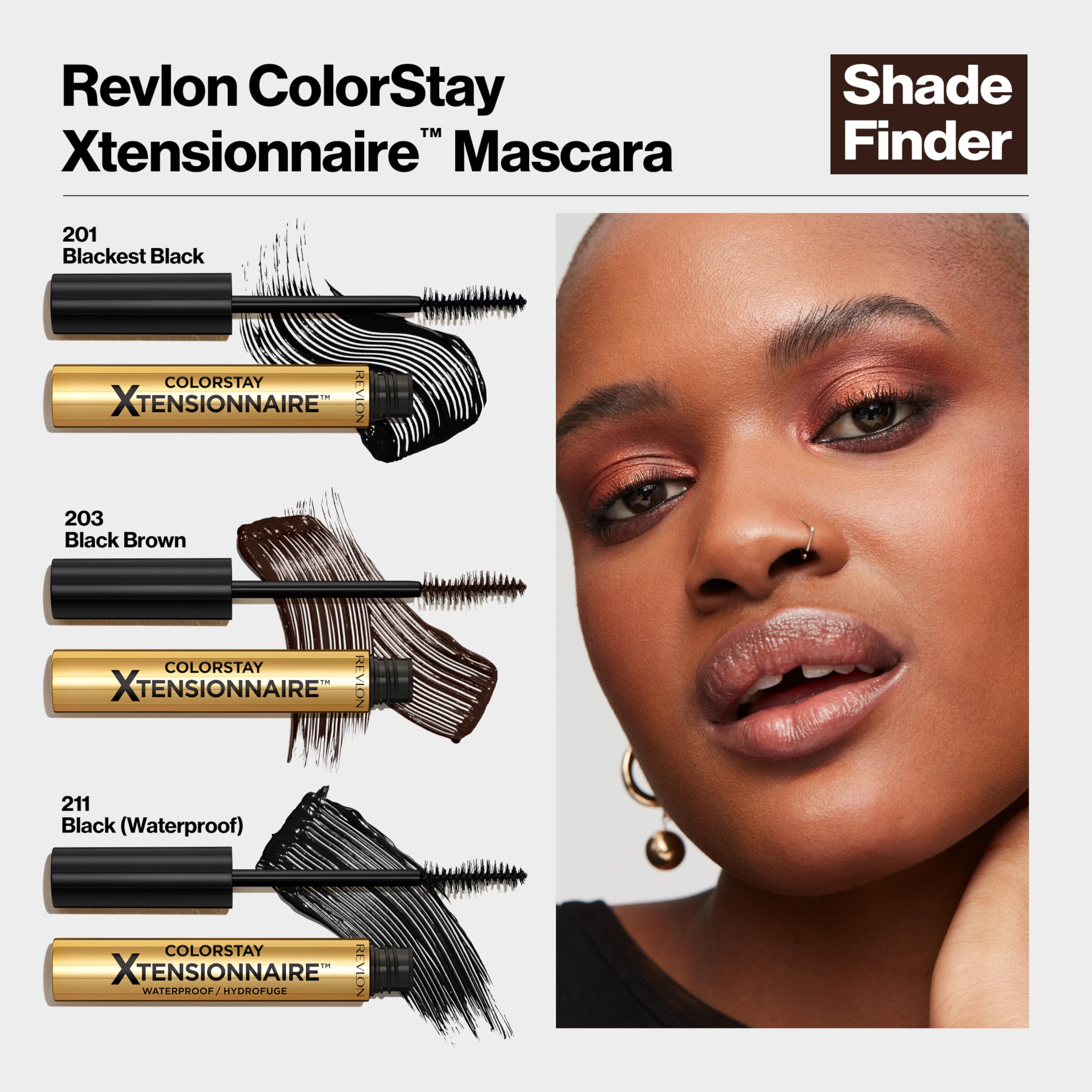 REVLON ColorStay Xtensionnaire waterproof swatch under water