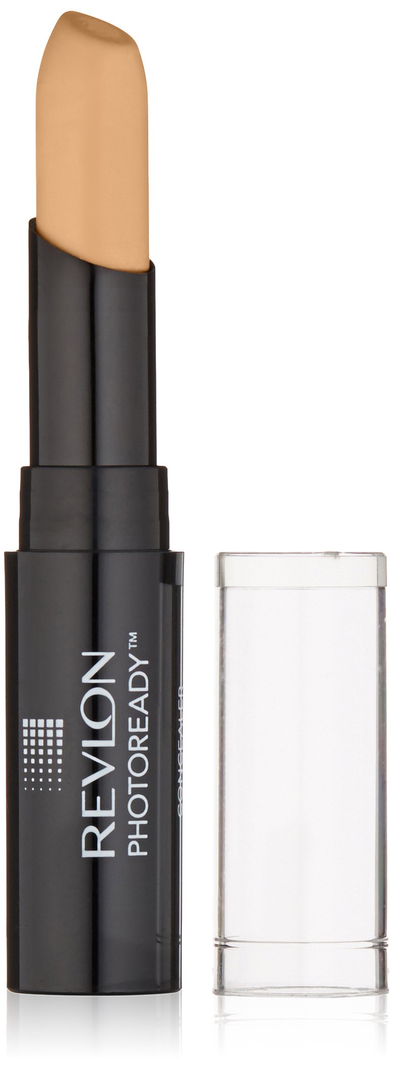 REVLON Concealer Stick angled-tip for precise under-eye concealment and smooth finish.