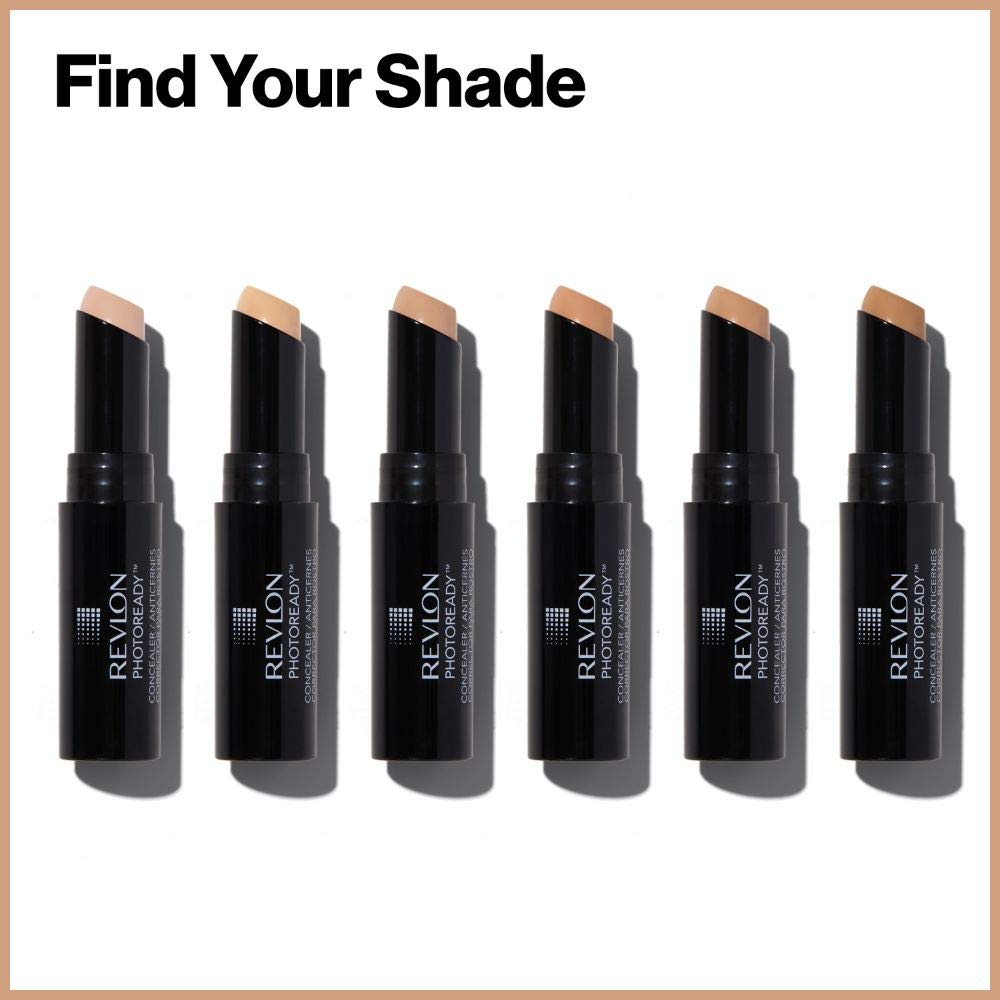 REVLON Concealer Stick longwear finish stays put through the day.
