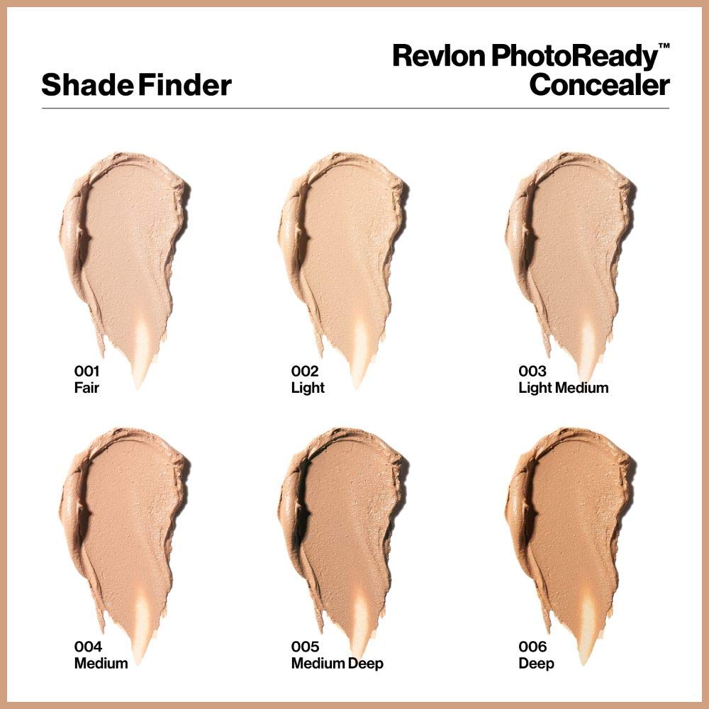 REVLON Concealer Stick precision tip enables targeted coverage from side view.