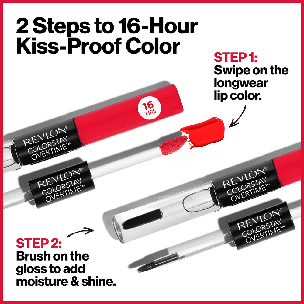 Dual-ended packaging showing color shade and clear gloss top coat