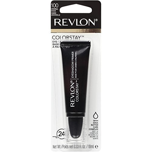 Revlon ColorStay Eyeshadow Primer swatches show even tone and longevity