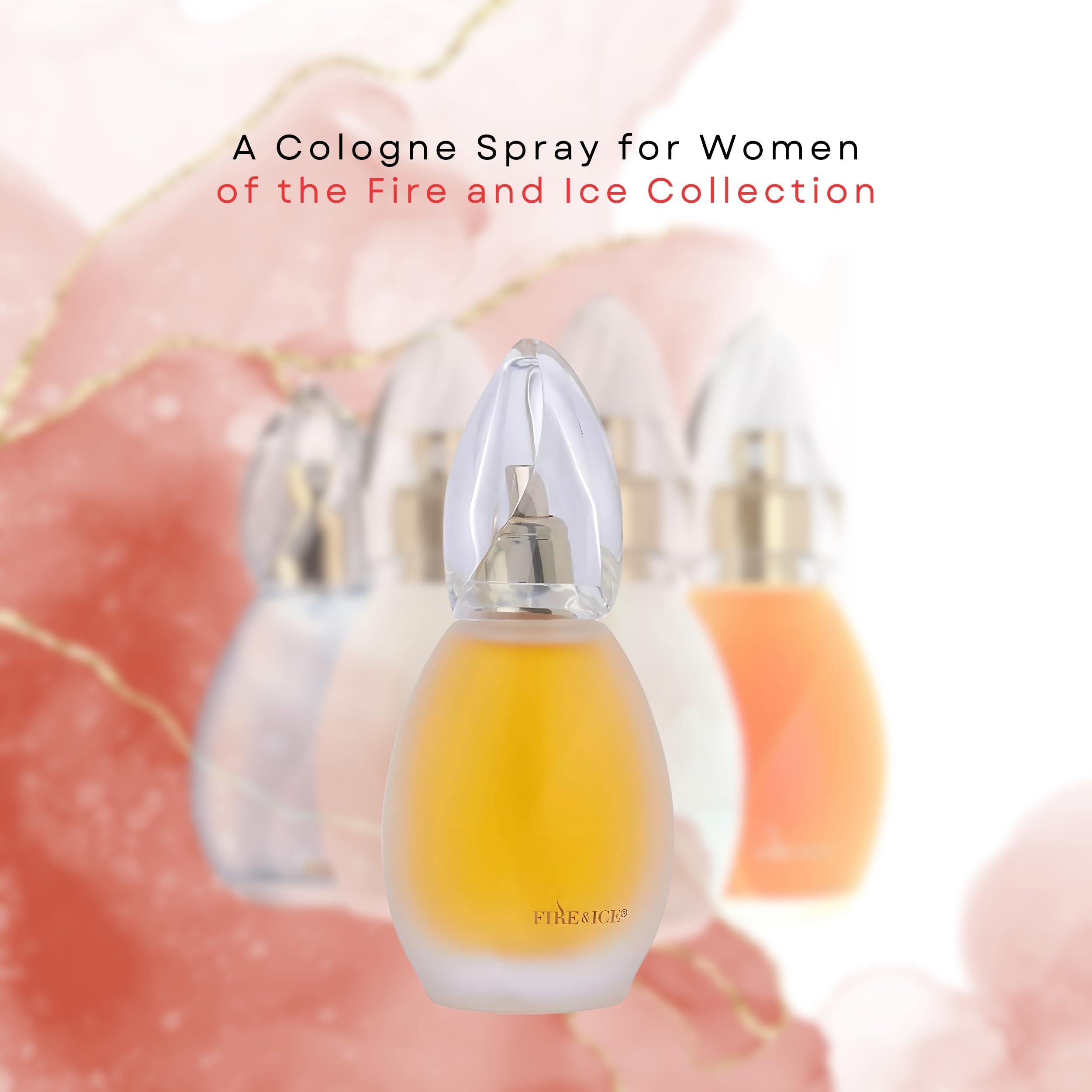 Revlon Fire & Ice packaging on display signals luxury gift-ready.