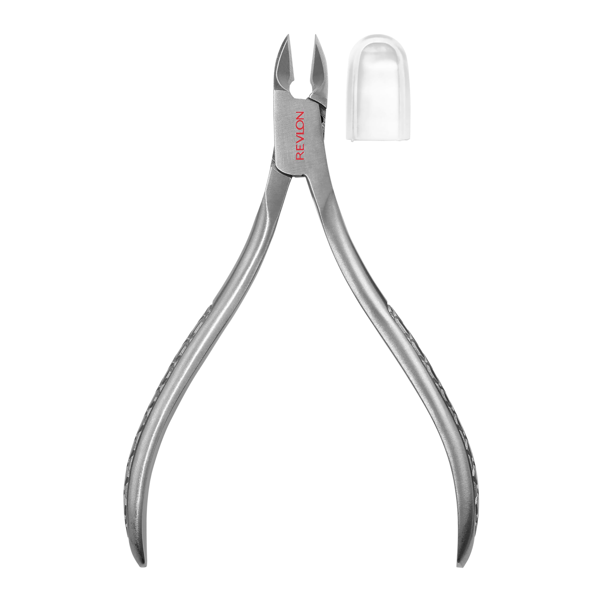 REVLON Full Jaw Cuticle Nipper spring action demonstrates smooth grooming