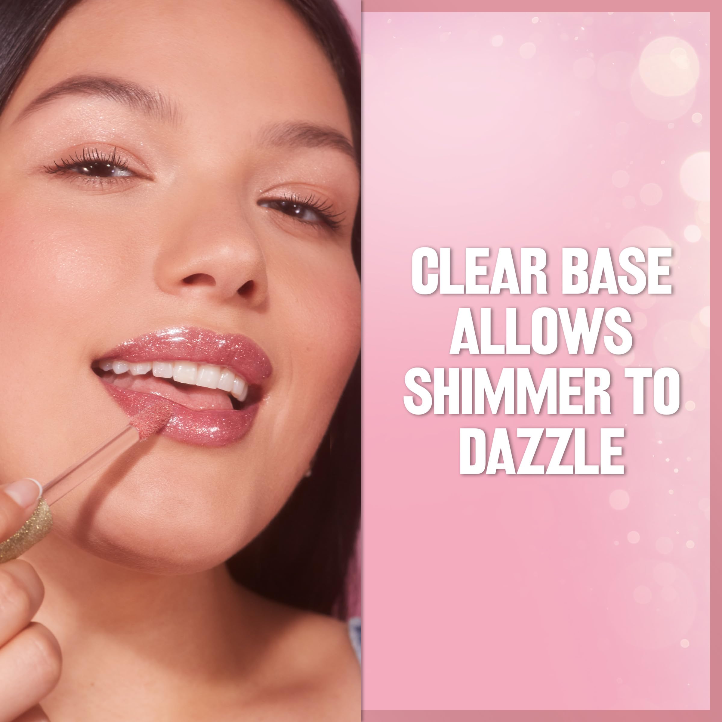 REVLON Glimmer Gloss shade display showcases cohesive trio for mix-and-match looks.