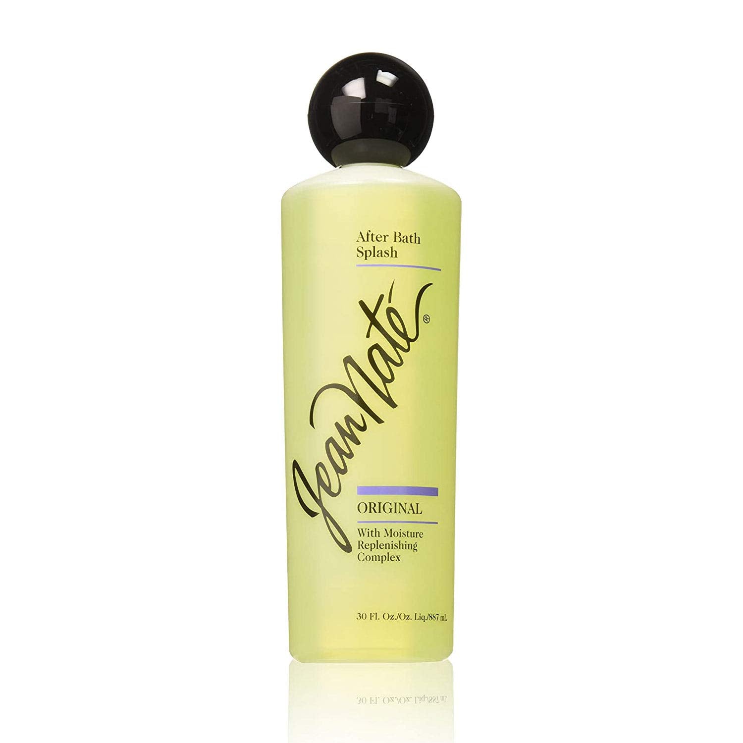 REVLON Jean Nate after bath splash bottle pour highlights refreshing citrus floral scent for daily freshness