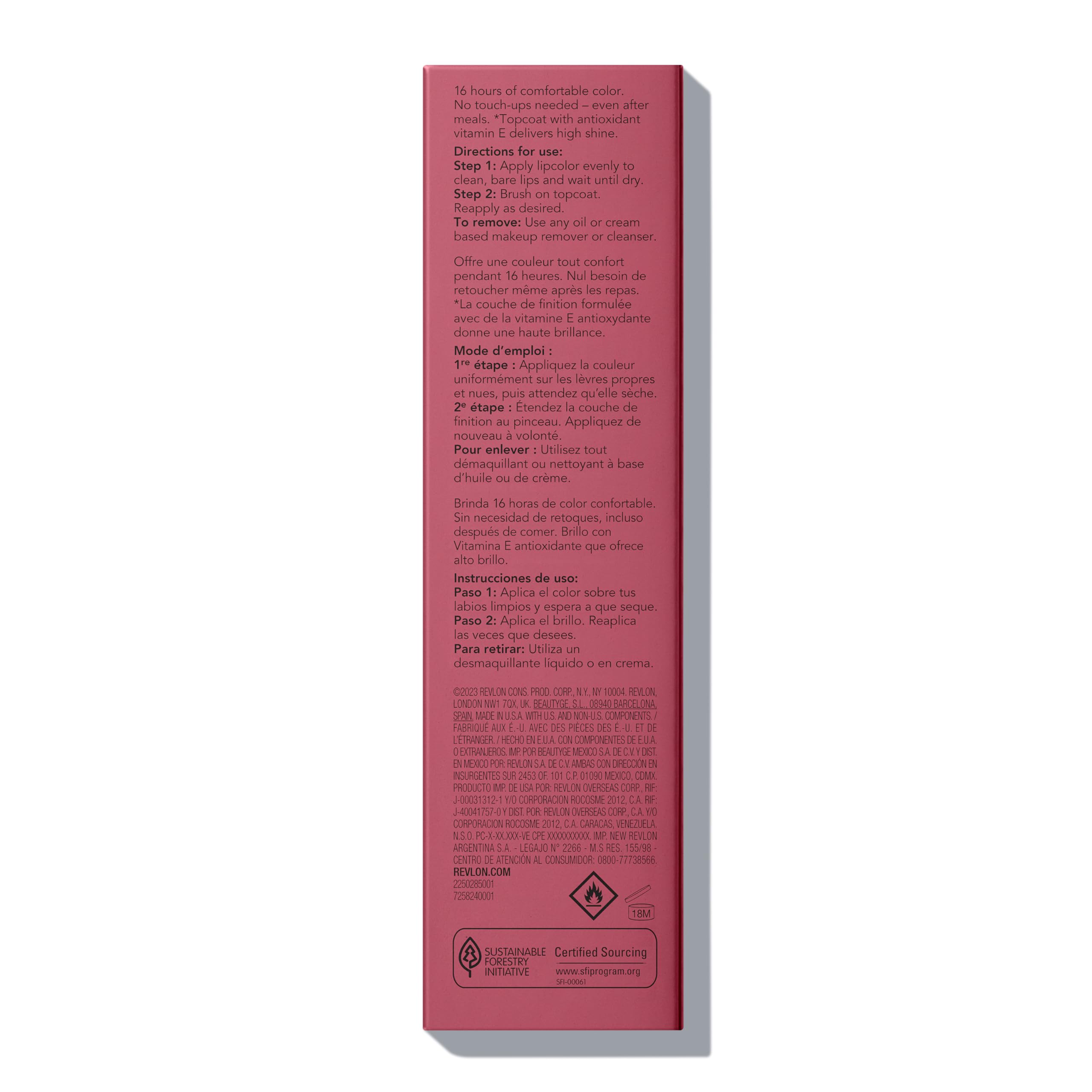 Revlon Lip Gloss shine closeup highlights reflective lacquer and moisture.