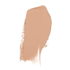 Revlon liquid foundation application swirl demonstrating smooth blend.