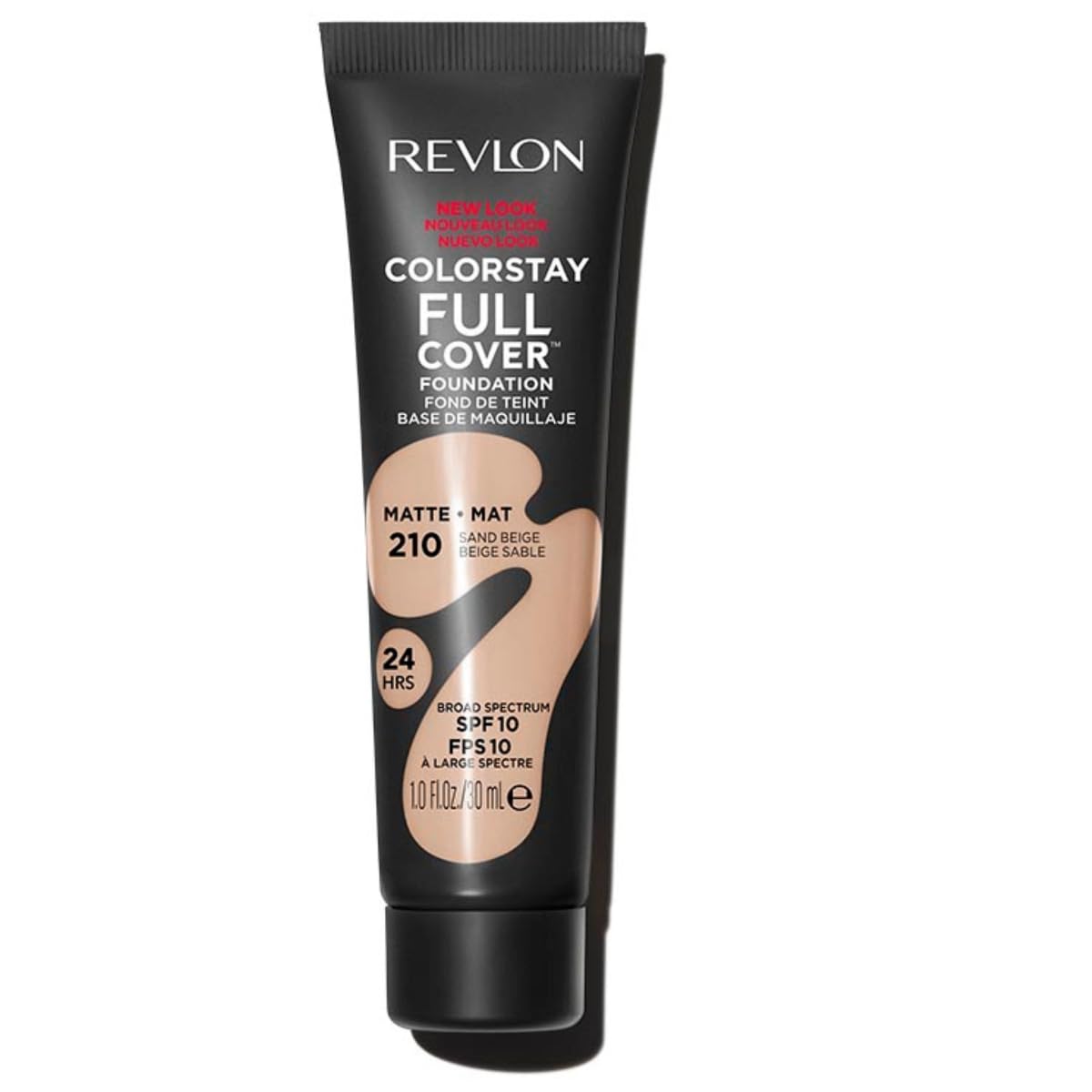 Revlon ColorStay liquid foundation bottle offering all-day coverage and a smooth matte finish.
